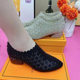 2025 nowe jesienne modne buty casualowe na grubym obcasie dla kobiet