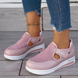 🔥Promocja ostatniego dnia -50% zniżki - Damskie oddychające sneakersy ortopedyczne z siateczką i zapięciem na rzep