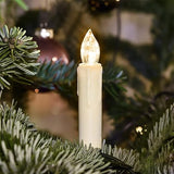 🎄Bezprzewodowe świece bezpłomieniowe z pilotem zdalnego sterowania i klipsami